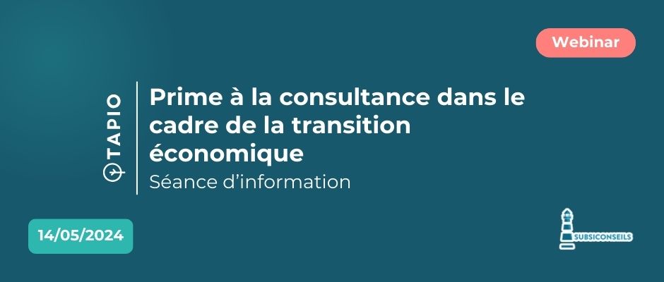 May 14th | Info Session | Consultancy Grant for Economic Transition